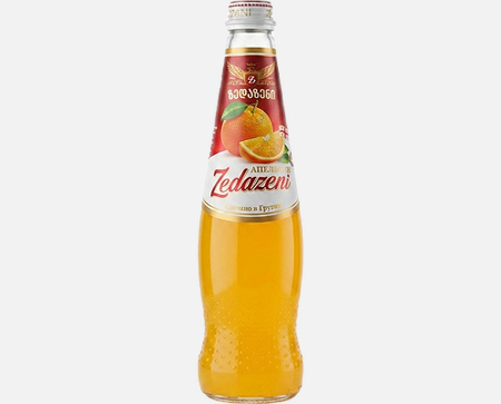Лимонад Зедазени Апельсин 0,5л ст/бут